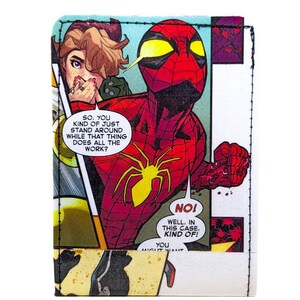 Spider-Man Wallet - Spider-Verse Wallet - Comic Book Wallet