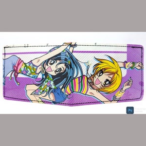 Anime Wallet - Manga Wallet - Comic Book Wallet - Anime Girl Wallet