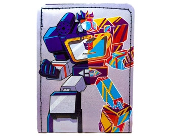 Transformers Wallet - Soundwave Wallet - Comic Book Wallet