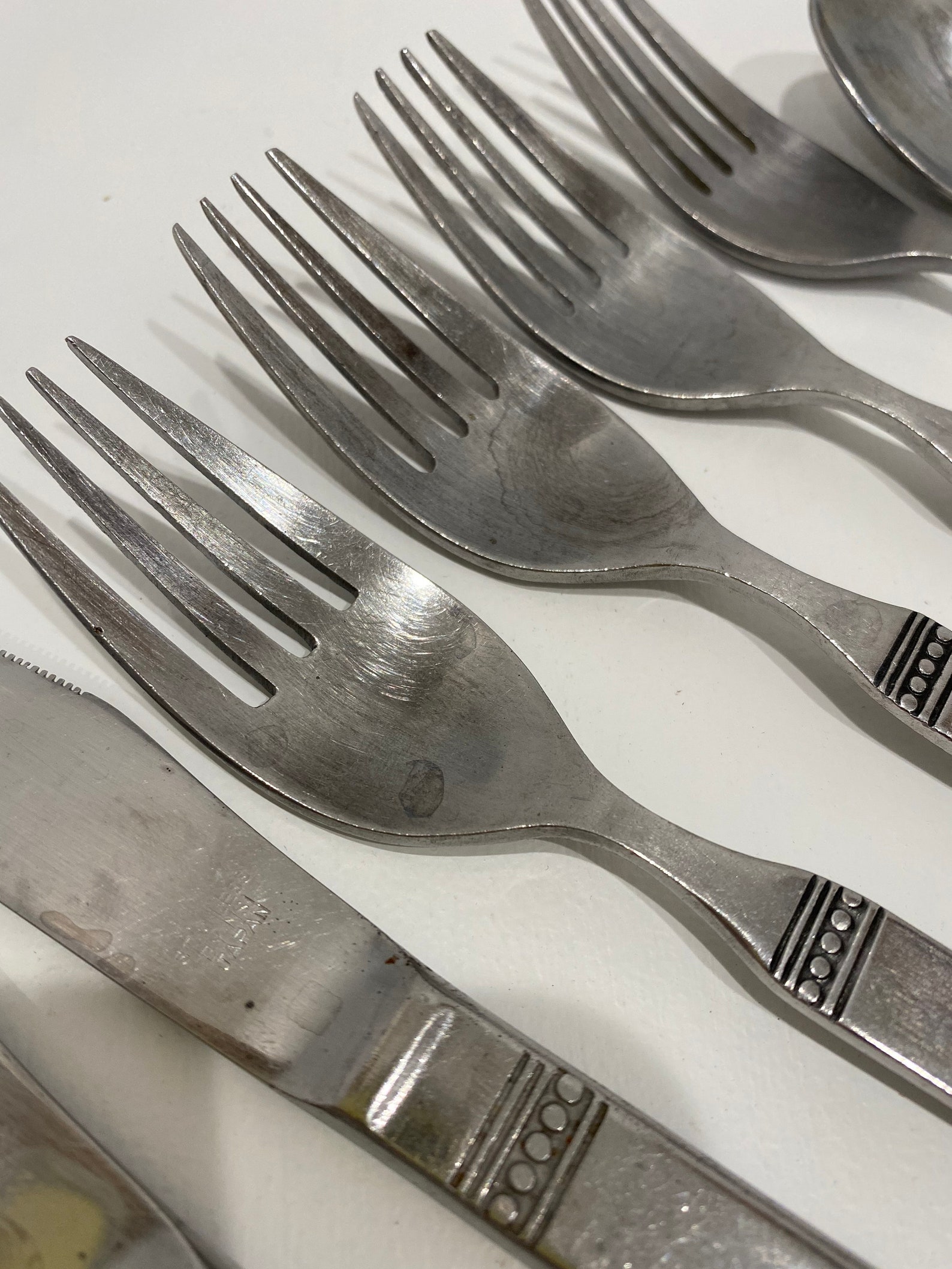 Vintage Danika Stainless Flatware Celtic Knot MSI Japan Etsy