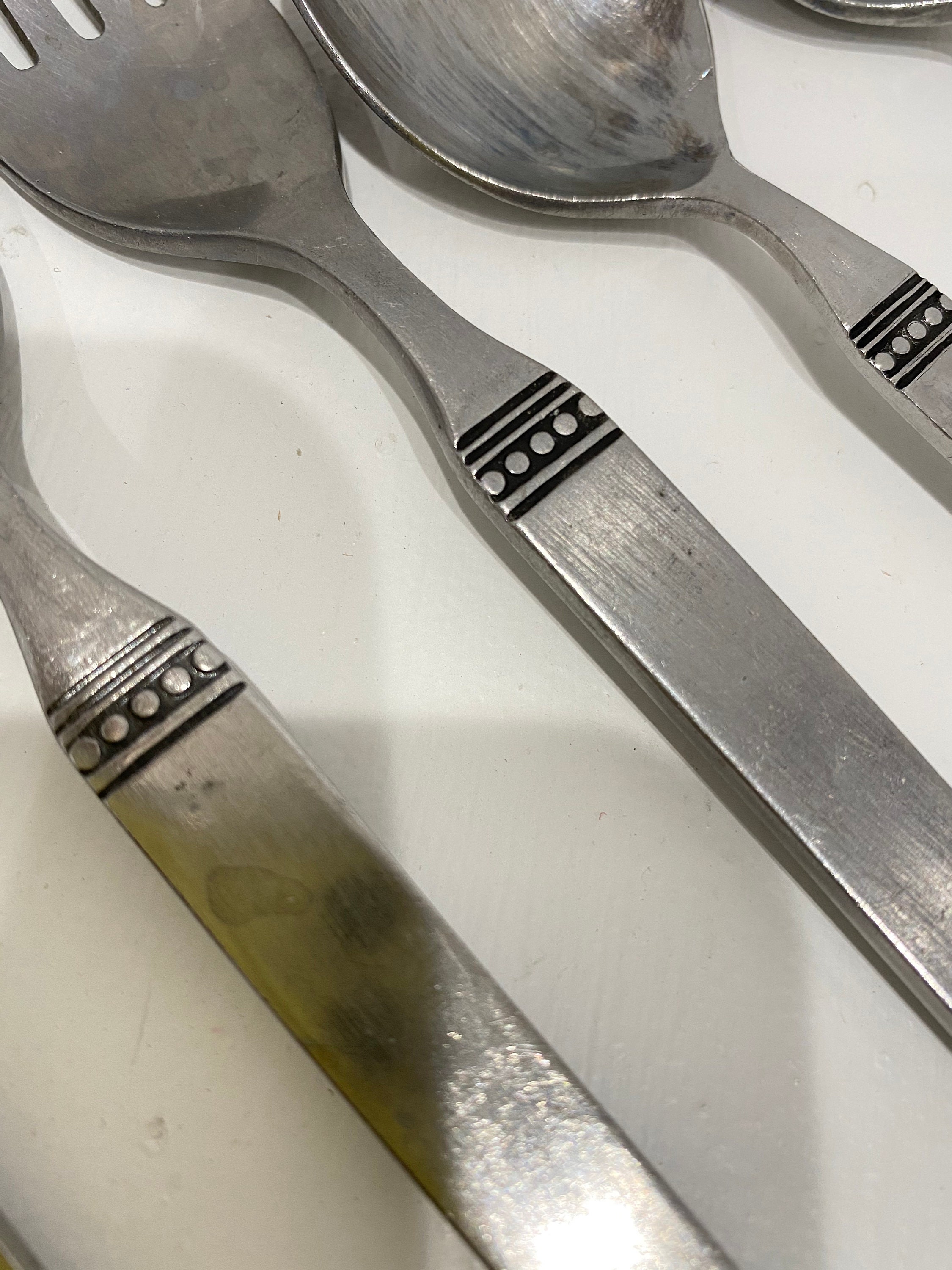 Vintage Danika Stainless Flatware Celtic Knot MSI Japan Etsy