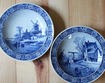 Delft Blue plates SET Royal Goedewaagen