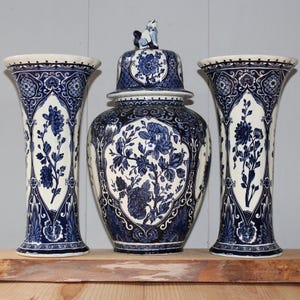 BOCH Delft Blue vases