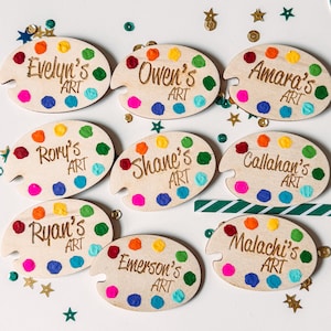 Personalized Look what I made magnet, Kid&#39;s Art Magnet, Look what name made, custom refrigerator magnet, custom gift, custom kids gift