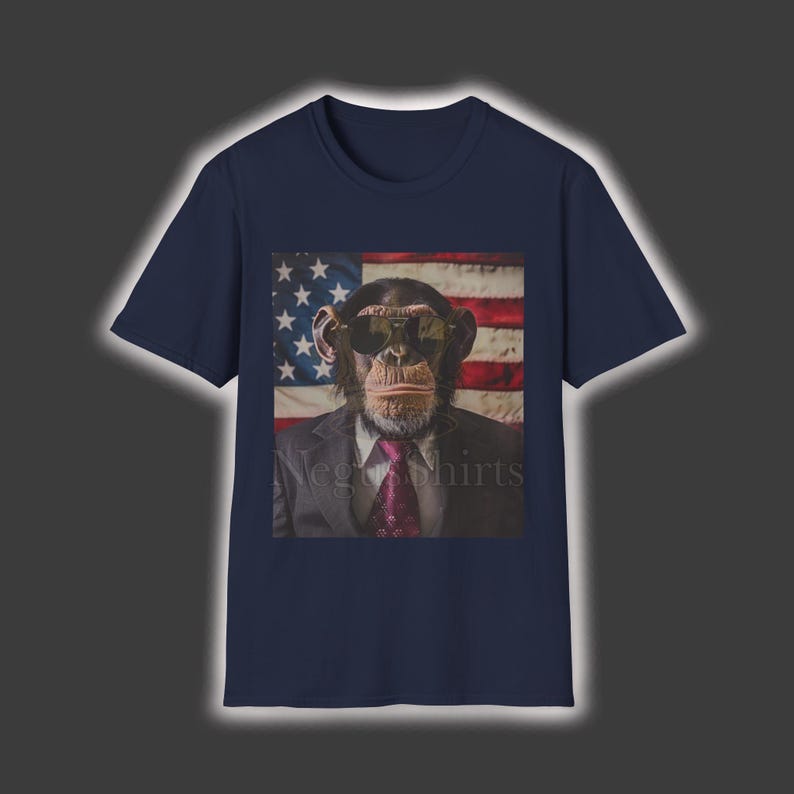 Monkey President Shirt, 4th of July, 2024 Election, Funny Political ...