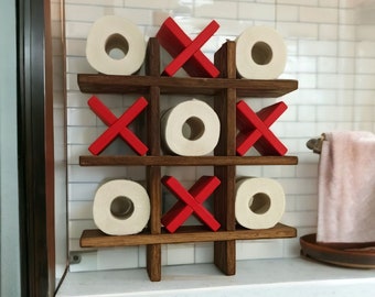 Wall Mount Toilet Roll Holder Loo Roll Toilet Shelf Wooden Floating Bathroom Tissue Storage Shelf Bathroom Floor Shelf