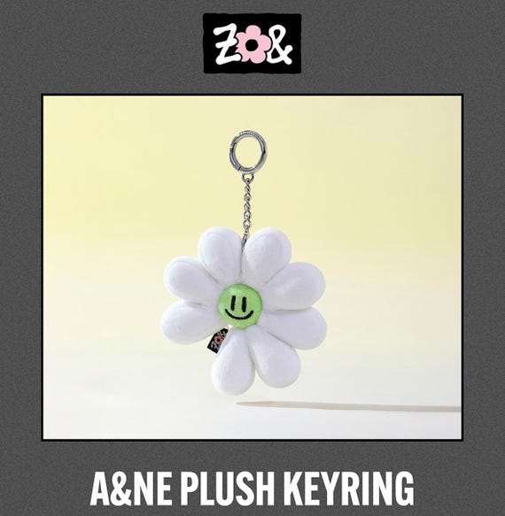 Zoa & Friends Plush Daisy Keyring – G-dragon Ubermensch Tour | GD