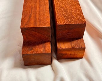 Padauk Holzleisten, 2-teilige Packung, fertiges Bauholz