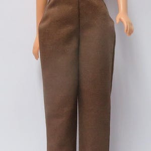 Top with pants for 11.5&quot; fashion dolls - Browns