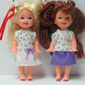 Dresses and outfits and more for 4.25&quot; dolls updated 7/26/25