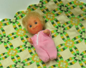 3 inch baby doll jammies - choose a color