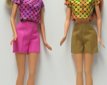 Top with Shorts for 11.5" fashion dolls
