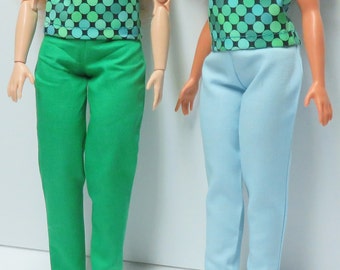 Pants sets for 11.5 inch fuller figure dolls