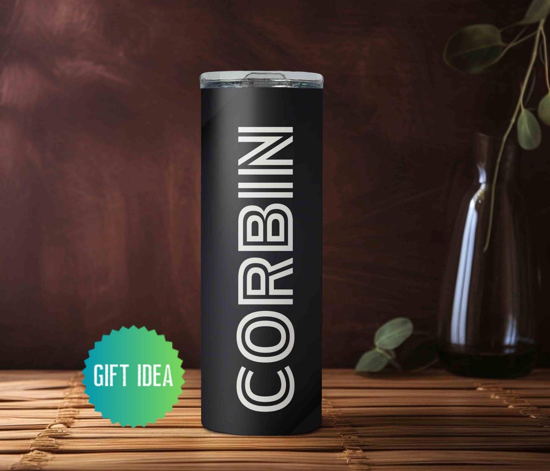 personalized slim tumbler
