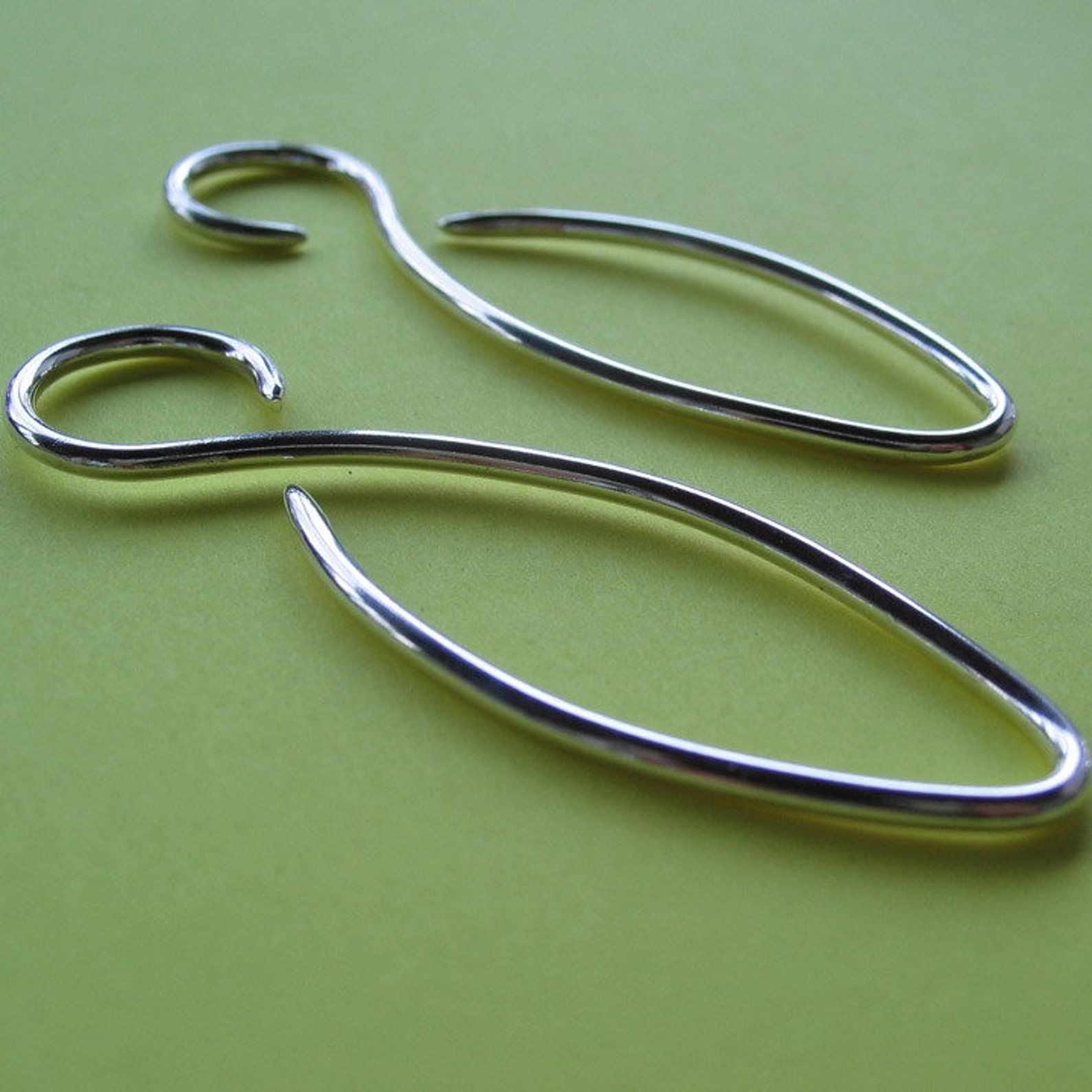 Pendulum Earrings 12 Gauge Etsy