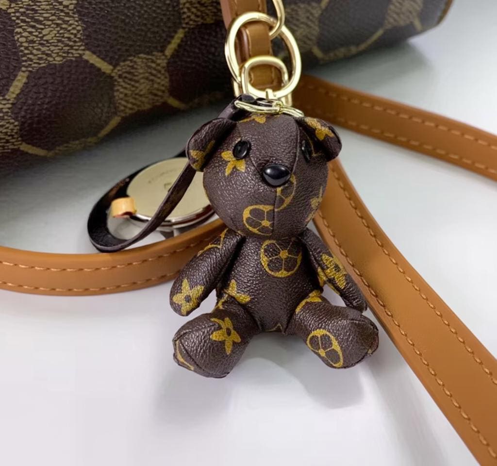 Louis Vuitton Leather Bag Charm Bear UK