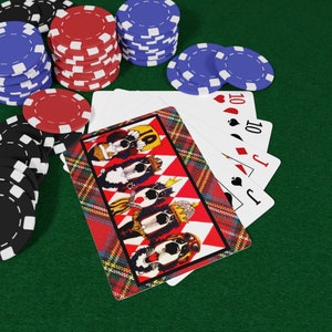 Personalisierte Pokerkarten * Royal Flush Spielkarten *