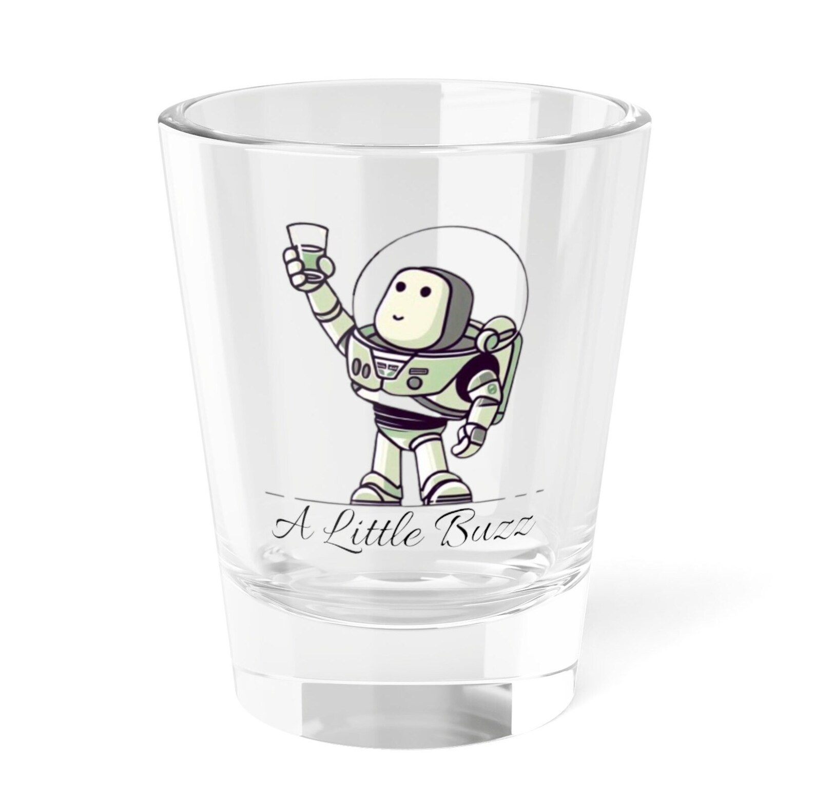 Shot Glass, 1.5oz, Toy Story Shot Glass, Buzz Lightyear Shot Glass - Etsy