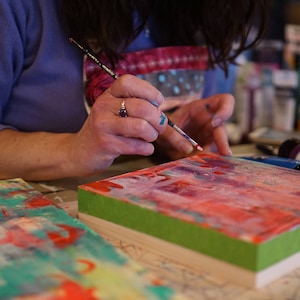 Private 1 Stunde KunstCoaching mit Jennifer Mercede