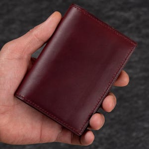 Verjaardagscadeau voor hem, gepersonaliseerde portemonnee, herenportemonnee, leren portemonnee, aangepaste portemonnee, vriendjescadeau voor mannen, cadeau voor papa