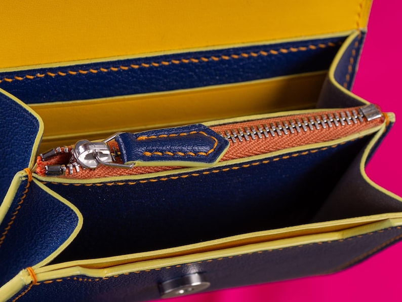 PDF Pattern for a Woman Wallet and Video Tutorial by Crafted Workshop ...