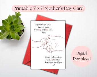 Digital Mothers Day Card - Etsy