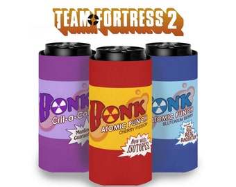 Bonk! Cherry Red TF2 Scout Drink: Atomic Punch & Crit-a-cola