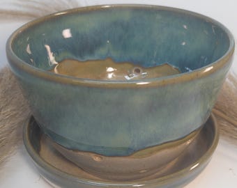 2 pc. Handmade Ceramic Berry Bowl