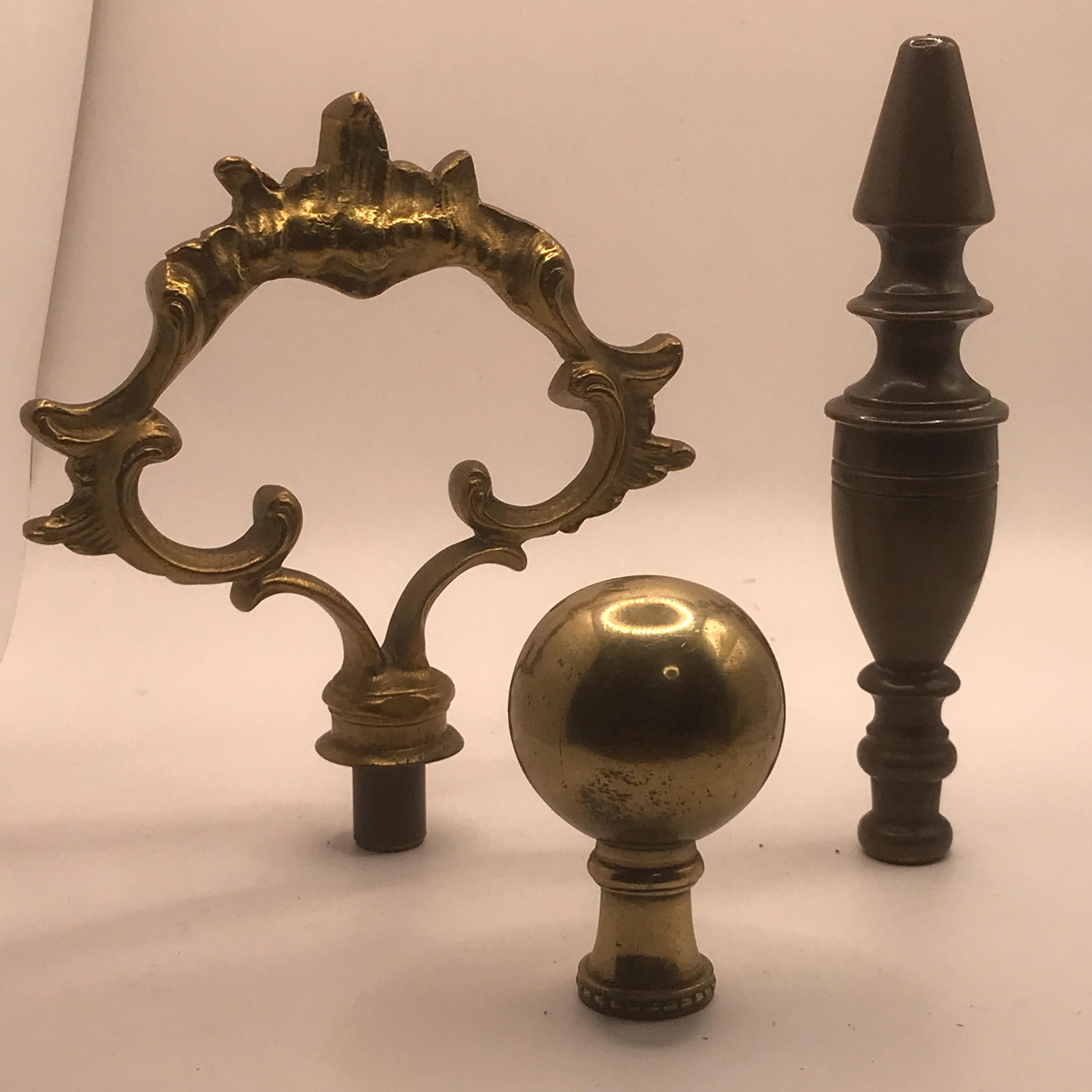 RoyalDesigns Oval Filigree Lamp Finial - Canada