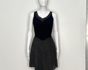 1980s 90s ELISA LANDRI Polka Dot Dress W Pointy Hem/ Waist Line and Criss  Cross Back Made in Italy Size Small- Medium - Etsy