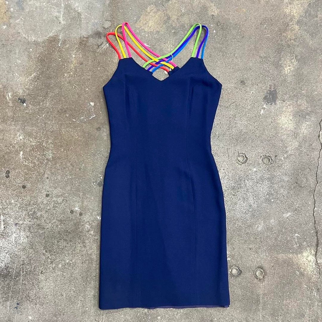 Robe Ann Taylor Marine Taille S - Coupe Fit & Flare, Neuve Avec étiquette