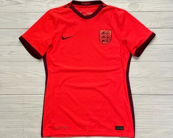 England Team National Football Shirt Womens Size S Red Soccer Jersey Trikot