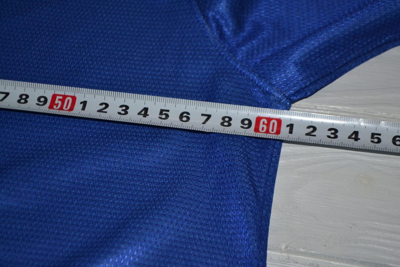 Vintage Croatia National Team Nike Soccer Jersey, Blue Trikot, Mens XL image 10