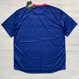 Vintage Croatia National Team Nike Soccer Jersey, Blue Trikot, Mens XL image 2