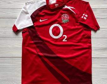 ヴィンテージ ナイキ O2 イングランド ラグビー ジャージ ポロ