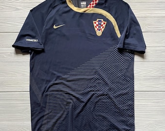 Vintage Croatia Nike Football Training Shirt, Player Issue XL