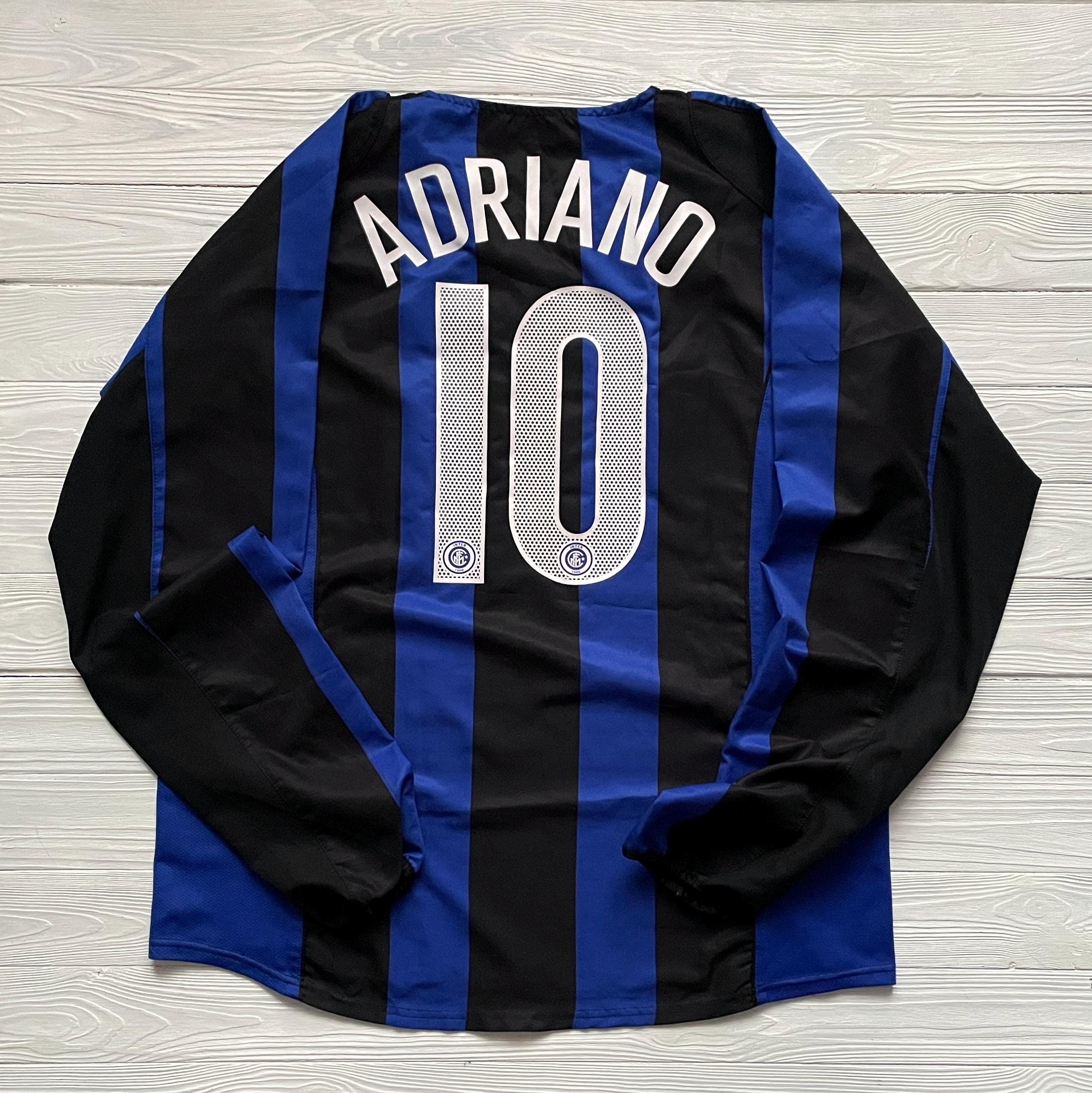 Vintage Inter Milan Internazionale Home Shirt 2004-2005 Soccer