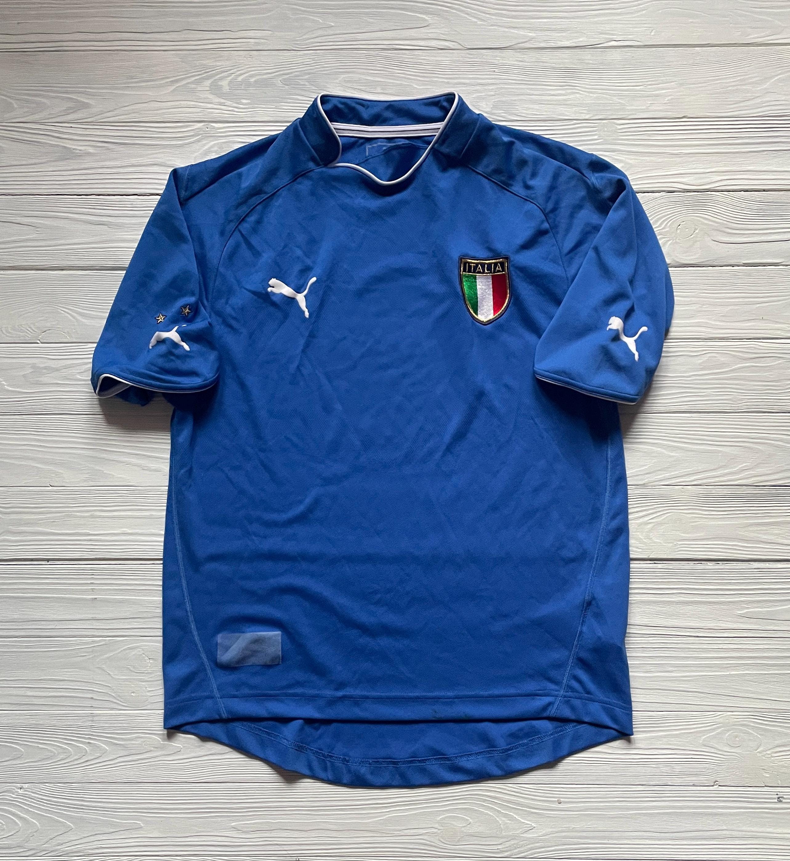 Vintage Italy 2003 2004 Italia Football Shirt Soccer Jersey Puma