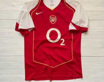 Camiseta Nike vintage del Arsenal de Londres 2004-2005, talla M