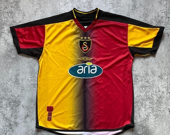 Camiseta de fútbol Umbro del AS Galatasaray 2003-2004, talla M