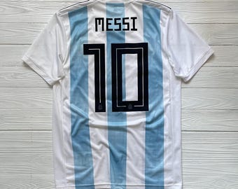 Vintage Argentina Home Football Shirt Soccer Jersey Camiseta Size Mens S Small