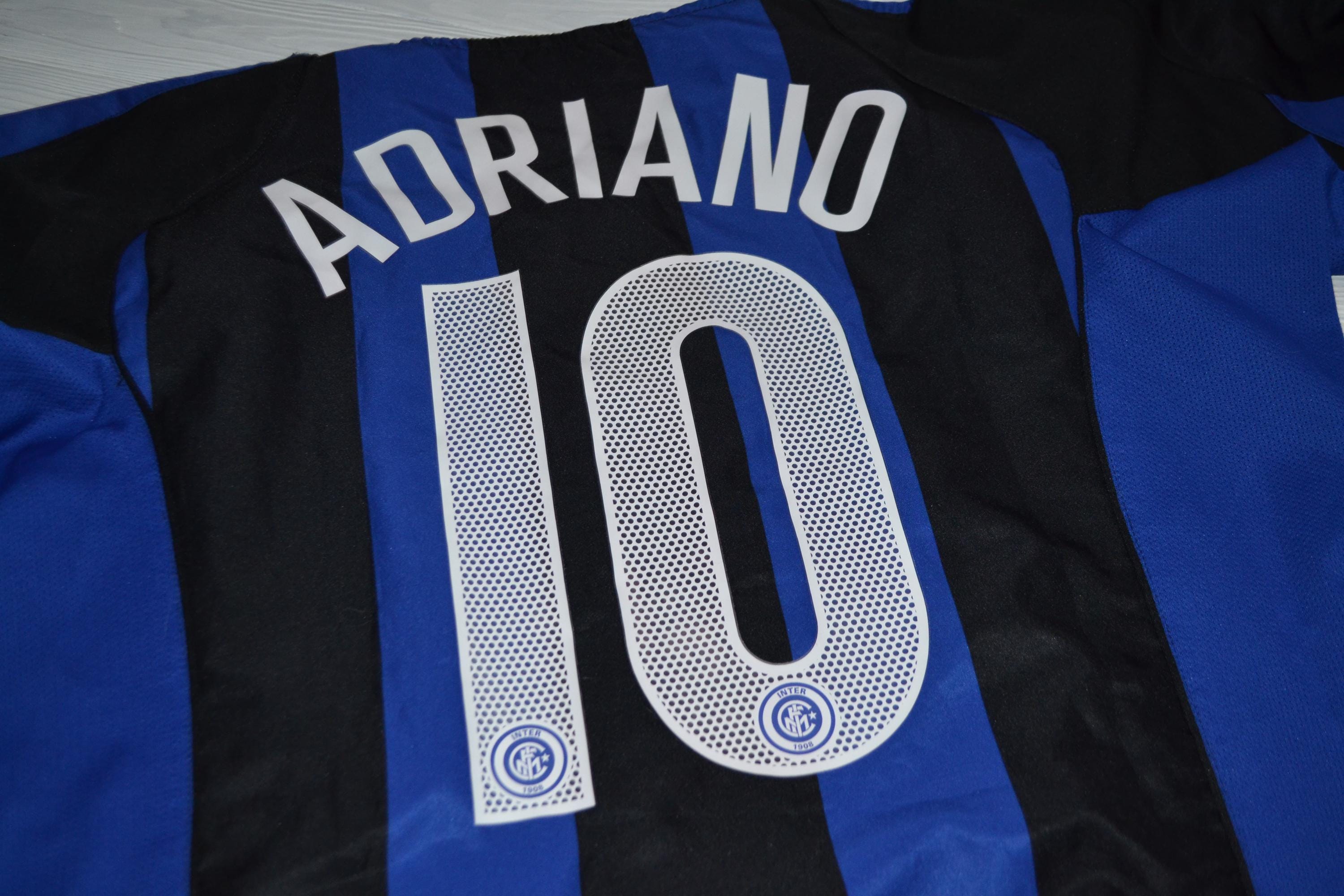 Vintage Inter Milan Internazionale Home Shirt 2004-2005 Soccer