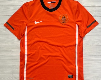 Netherlands Home Football Shirt Orange Jersey Holland Soccer Retro Mens Size M Vintage