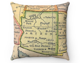 Arizona pillow | Etsy Old Style Pillow Covers 18x18 Tempe