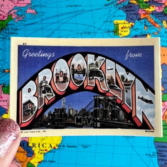 Brooklyn Sticker, Vinyl Sticker