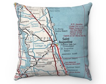 St Augustine Pillow Etsy