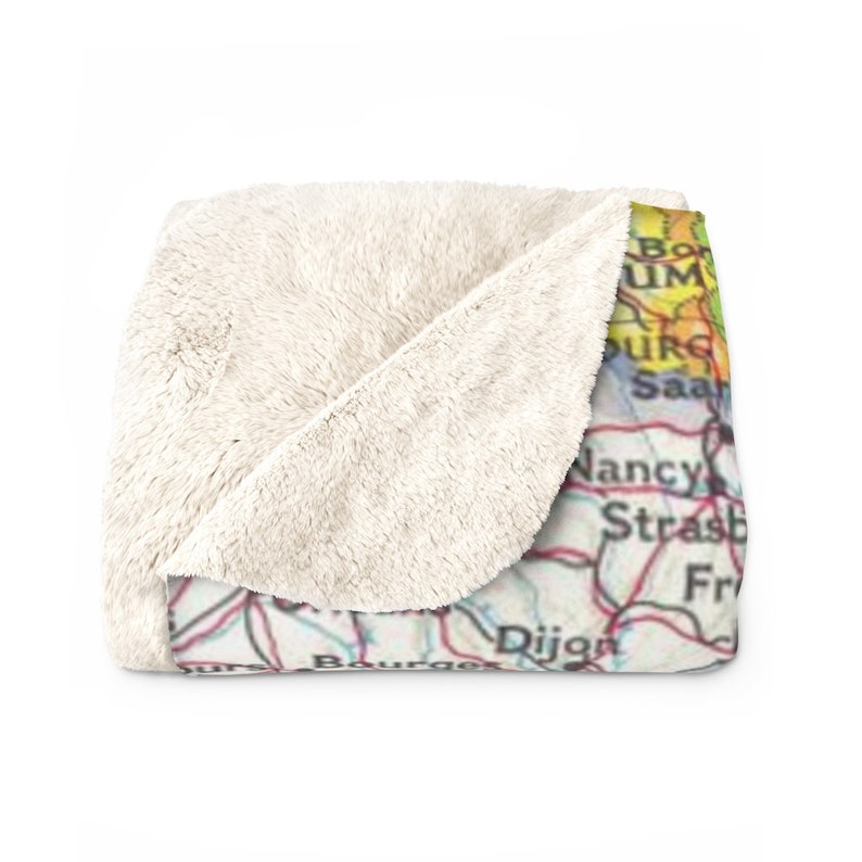 Italy Sherpa Fleece Blanket Italy Map Blanket Italy Fleece Etsy
