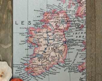 Ireland Map Cutting Board - Ireland Map Charcuterie Board - Ireland Map Gift - Ireland Kitchen - Ireland Cheese Board