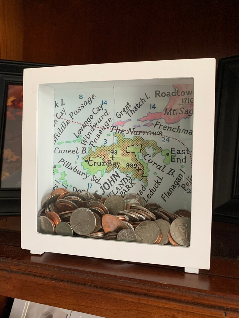 Italy Shadow Box Bank Italy Trip Savings Box Italy Vacation Fund Italy Trip Gift Italy Fund Italy Memory Box Italy Honeymoon image 5