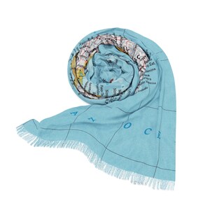 Madagascar Map Scarf - Madagascar Travel Wrap - Madagascar Pashmina - Madagascar Travel Scarf - Madagascar Vacation - Madagascar Trip